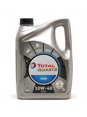 Total Quartz 7000 10W-40 Diesel & Benziner Motoröl 5Liter